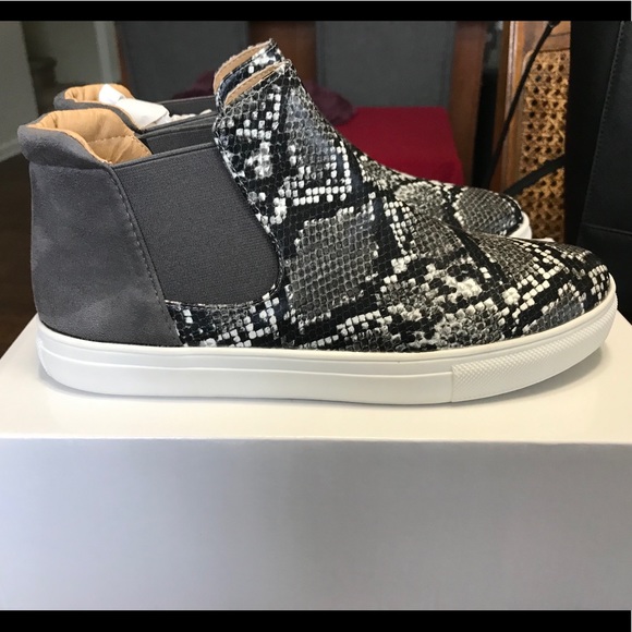 Soho Apparel Shoes - Snake skin sneakers!